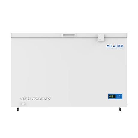 Биомедицинская морозильная камера - DW-YW358A - Zhongke Meiling Cryogenics Co., Ltd., - для лаборатории / горизонтальная / 1 дверца