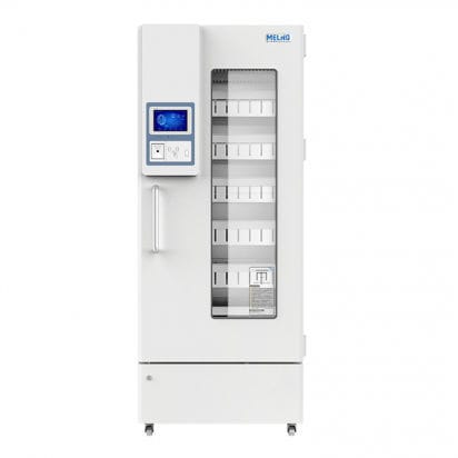 Холодильник для банка крови - XC-618L - Zhongke Meiling Cryogenics Co., Ltd., - медицинский / в виде шкафа / 1 дверца