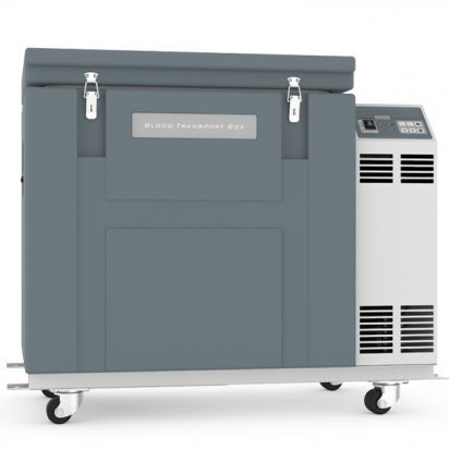 Холодильник для банка крови - XC-90W - Zhongke Meiling Cryogenics Co., Ltd., - ящик / на роликах