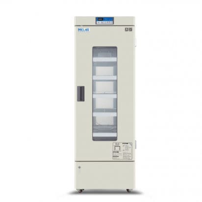 Холодильник для банка крови - XC-268L - Zhongke Meiling Cryogenics Co., Ltd., - в виде шкафа / 1 дверца / охлаждение воздухом