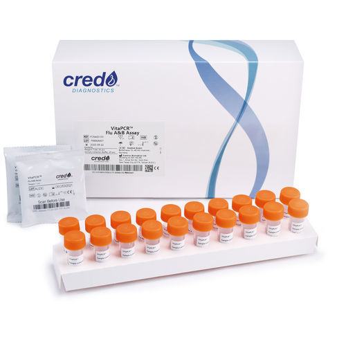 Экспресс-тест на инфекционные заболевания - VitaPCR™ Flu A B Assay - Credo Diagnostics Biomedical Pte Ltd - гриппа / пневмонии / гриппа А