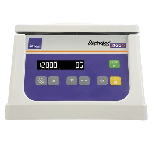 Микроцентрифуга для лабораторий - EOLO® u24 - ALPHATEC SCIENTIFIC - клиническая / с микроприбором для определения гематокрита / настольная