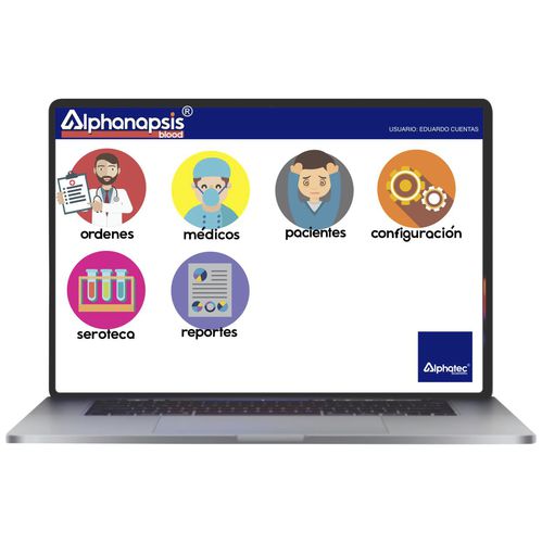 Программное обеспечение для управления данными - ALPHANAPSIS® RED - ALPHATEC SCIENTIFIC - для банка крови / для станции переливания крови / автоматизированное