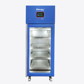 Холодильник для лаборатории - BOREAS® RED - ALPHATEC SCIENTIFIC - для банка крови / в виде шкафа / вертикальный