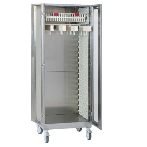 Шкаф с ключом - 221.6552 - Sterilmed Medical - с катетером / для больниц / на роликах