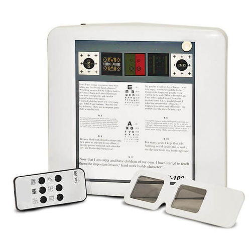 Оптометрическая шкала с подсветкой - NV-100 - OICO - Ophthalmic Instrument Company