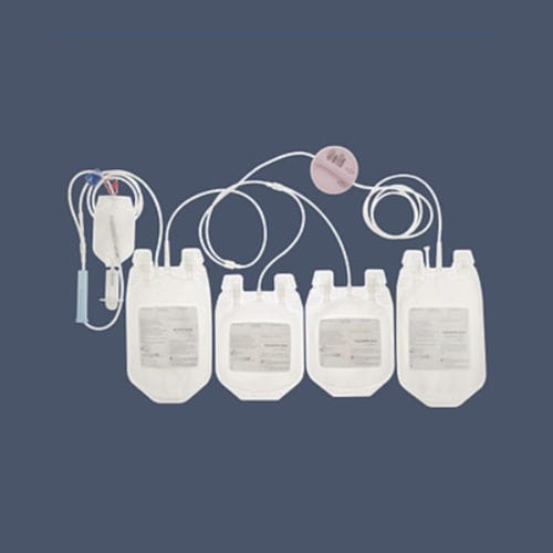Четверной пакет с кровью - CPD/SAG-M - C.Y. Medical Co., Ltd. - из ПВХ / для одноразового применения