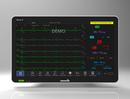 Компактный многопараметрический монитор пациента - VITAVUE 15 - Better Life Medical Technology Co., Ltd. - для ЭКГ / RESP / TEMP