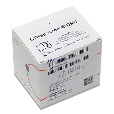 Экспресс-тест для генетических мутаций - GTHapScreen® DMD - Genetek Biopharma - для медицинских исследований / для ДНК / QF-PCR