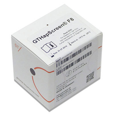 Экспресс-тест от гемофилии А - GTHapScreen® F8 - Genetek Biopharma - для медицинских исследований / фактор VIII / для ДНК