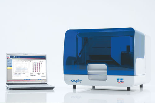 Лабораторная рабочая станция для PCR - QIAgility - QIAGEN - автоматизированный / с помощью пипетки / компактный