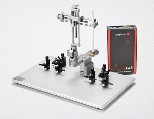 Лабораторная стереотаксическая рама для мелких грызунов - ScienceBeam - настольная / 2 оборота