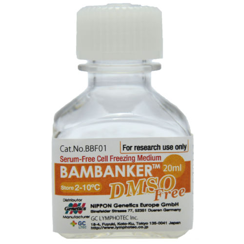 Реактив сыворотки - Bambanker DMSO - Nippon Genetics - для клеточной культуры / жидкость / для монофосфата гуанидина
