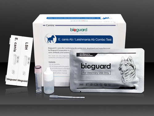 Экспресс-тест на инфекционные заболевания - Bioguard corporation - для собак / на эрлихиоз / на лейшманиоз