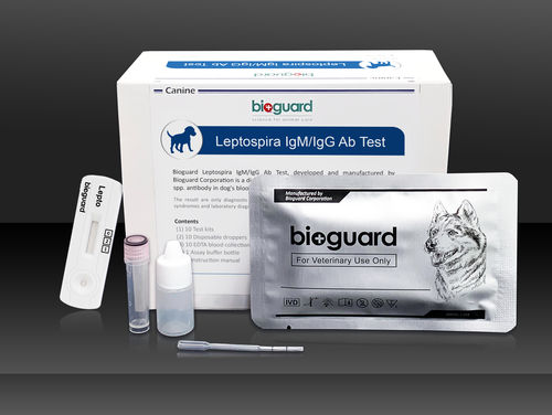 Экспресс-тест на инфекционные заболевания - Bioguard corporation - для собак / на лептоспироз / сыворотки