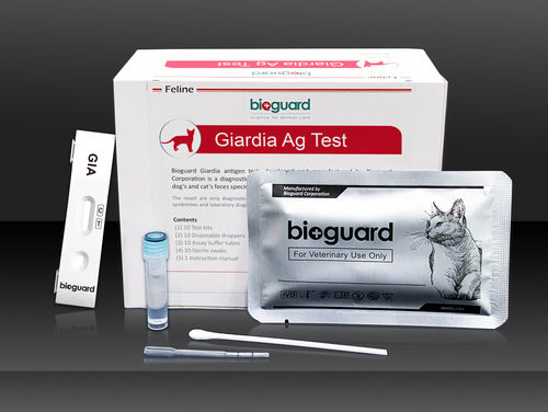 Экспресс-тест лямблиоза - Bioguard corporation - для кошек / для фекалий