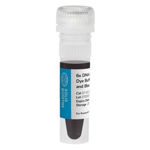 Реактив в растворе - 6x DNA Loading Dye Buffer Orange and Blue - Solis BioDyne - буферный раствор / краситель / для исследований