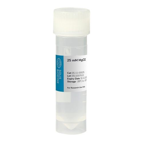 Реактив в растворе - 25 mM MgCl2 - Solis BioDyne - для исследований / для молекулярной биологии / для подготовки проб