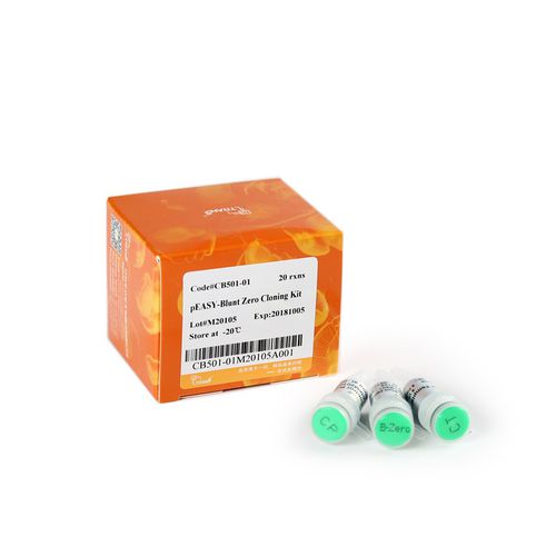 Набор реактивов ДНК-лигаза - pEASY® -Blunt Zero - TransGen Biotech Co. - для последовательности оснований в ДНК / для микробиологии / аденозинмонофосфат