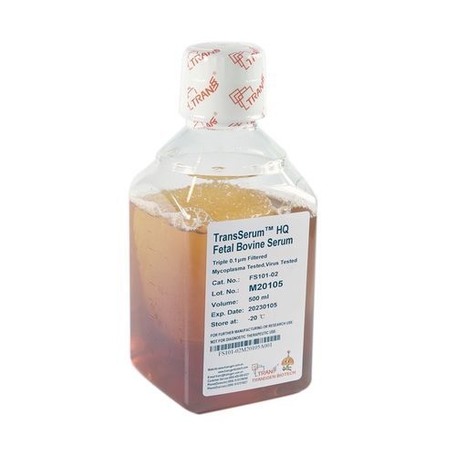 Реактив эмбриональная телячья сыворотка - TransSerum® EQ - TransGen Biotech Co. - для клеточной культуры