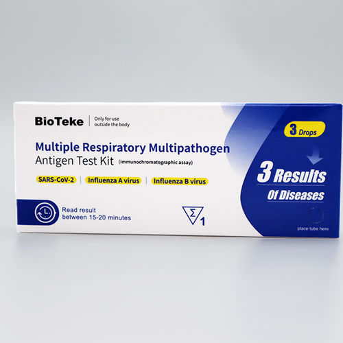 Экспресс-тест на инфекционные заболевания - Bioteke Corporation - COVID-19 / гриппа / для бытового применения