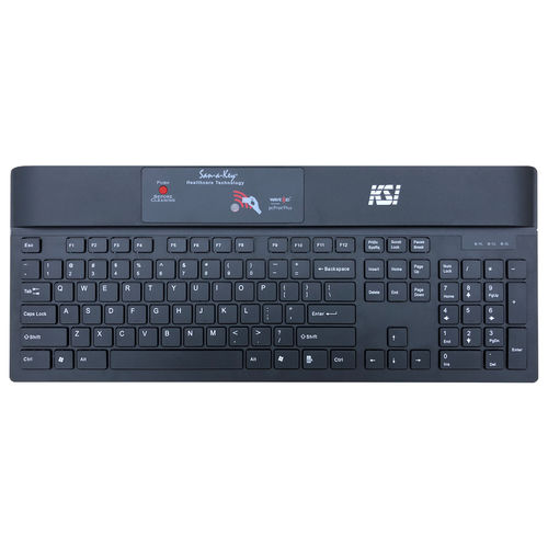 Медицинская клавиатура с цифровым блоком клавиатуры - KSI-1700 SX HB-16 - Key Source International - с технологией RFID / дезинфицируемая / для гигиены