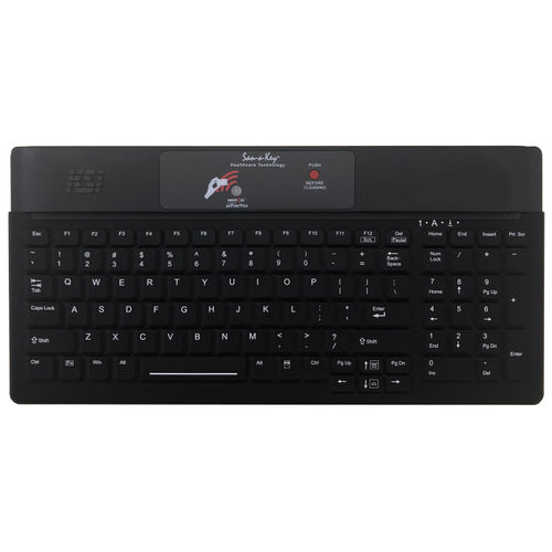 Медицинская клавиатура с цифровым блоком клавиатуры - KSI-1802R SX HB-16 - Key Source International - с технологией RFID / из силикона / со светодиодной подсветкой