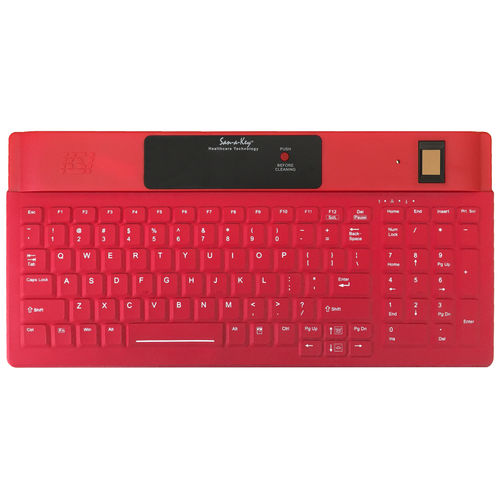 Медицинская клавиатура с цифровым блоком клавиатуры - KSI-1802R SX FFFR - Key Source International - с многофакторной аутентификацией / с защитой конечных точек / с международной раскладкой