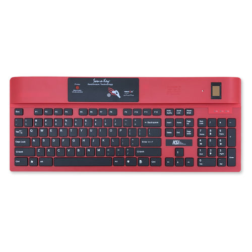 Медицинская клавиатура с цифровым блоком клавиатуры - KSI-1700 SX HFFFR-16 - Key Source International - с многофакторной аутентификацией / с защитой конечных точек / с международной раскладкой