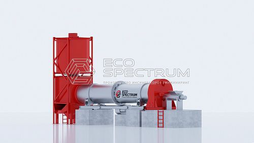 Термический мусоросжигатель - HURIKAN 1000 R - Eco-Spectrum LLC - для лабораторных отходов / для утилизации отходов животных / для медицинских отходов