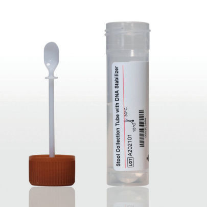 Пробоотборная трубка для очистки ДНК - 1038111 series - Invitek Molecular - цилиндрическая / для кала / из пластика