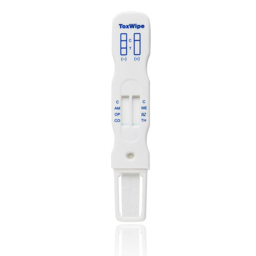 Экспресс-тест злоупотребление наркотиками - ToxWipe™ 6+  - Oranoxis - для фенциклидина / для марихуаны / для амфетаминов