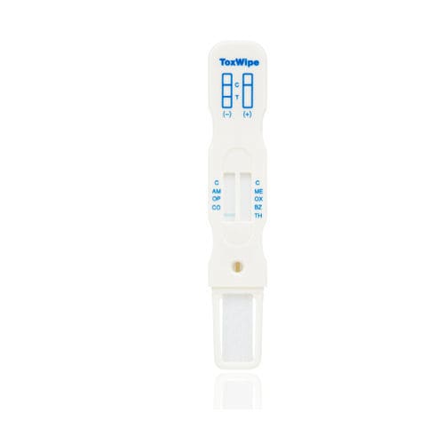 Экспресс-тест для определения лекарственных веществ - TOXWIPE™ 7+  - Oranoxis - для марихуаны / для амфетаминов / для кокаина