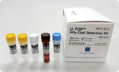 Набор реактивов для диагностики - U-TOP™ HPy-ClaR - SEASUN BIOMATERIALS INC. - бактерии
