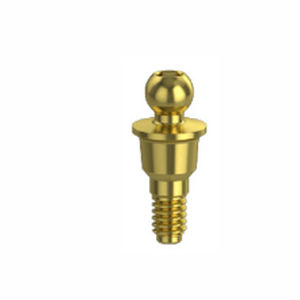 Абатмент из титана - Bio-BAC series - Biotec Dental Implant Development GmbH - внутренний / в форме шара / прямой
