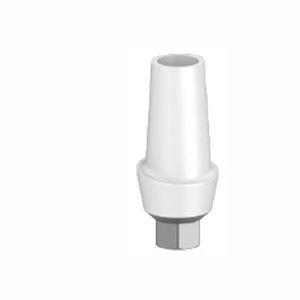 Циркониевый абатмент - Bio-ZT110 series - Biotec Dental Implant Development GmbH - внутренний шестиугольник / прямой / Ti-base