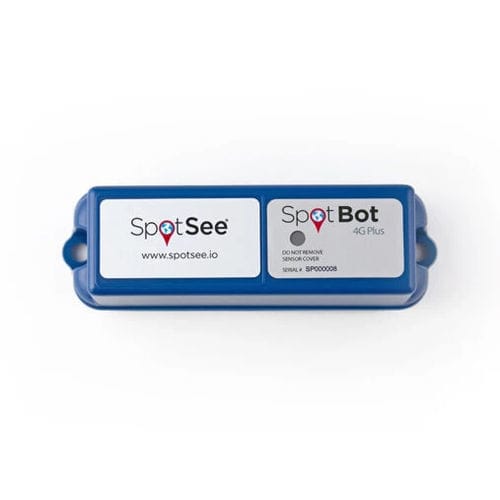 Регистратор данных для измерения температуры - SpotBot® 4G Plus - SpotSee - влажности / для фармацевтических продуктов
