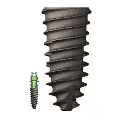 Конический зубной имплантат - TSIV SA  - Osstem Implant France - из титана / конический / внутренний шестиугольник
