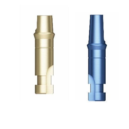Аналог стоматологического имплантанта из нержавеющей стали - Osstem Implant France - прямой / для стоматологической лаборатории