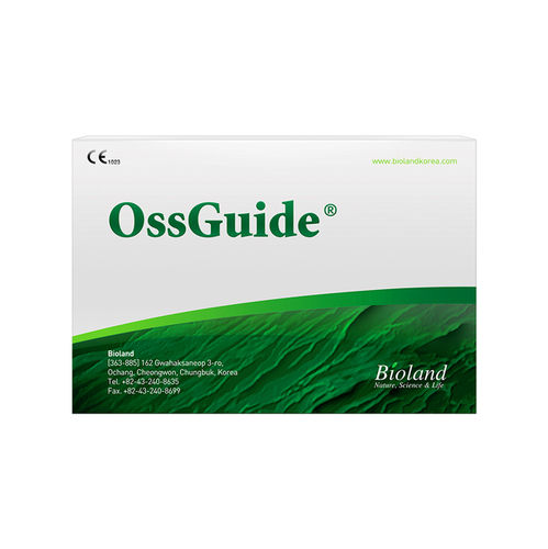 Тканевая матрица стоматологическая хирургия - OssGuide® - Osstem Implant France - коллагена / ксенотрансплантат / рассасывающаяся