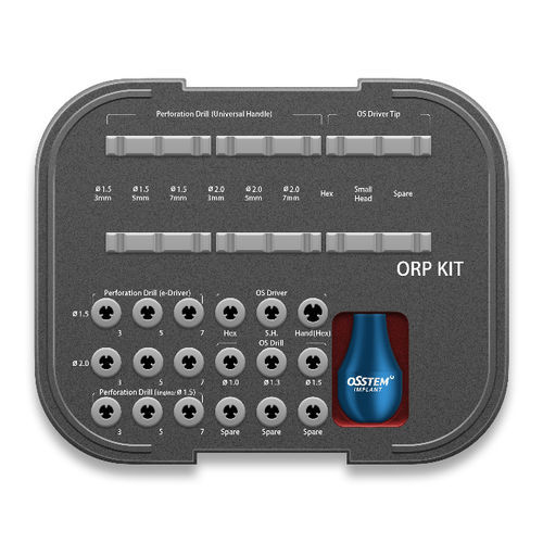 Комплект инструментов для стоматологической имплантологии - ORP  - Osstem Implant France - для ортодонтии
