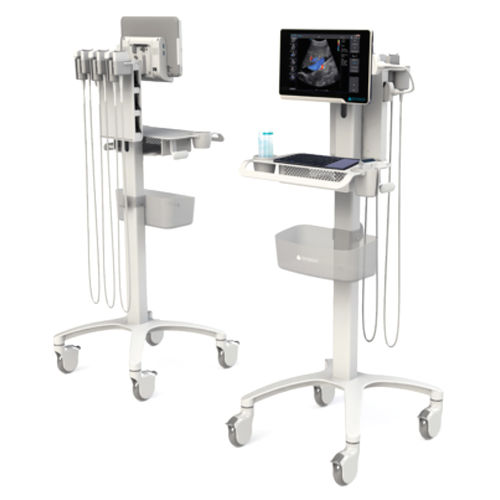 Ультразвуковой сканер переносной, с тележкой - uSmart3200T NexGen - DELBio - для эхографии неотложной помощи / для эхографии для анестезии и интенсивной терапии / черно-белый