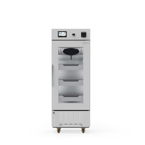Холодильник для банка крови - M260KN - CoolerMed (Medical Refrigerator and Freezers) - для больниц / в виде шкафа / на роликах