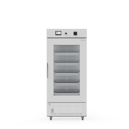 Холодильник для банка крови - M900KN - CoolerMed (Medical Refrigerator and Freezers) - в виде шкафа / на роликах / 1 дверца