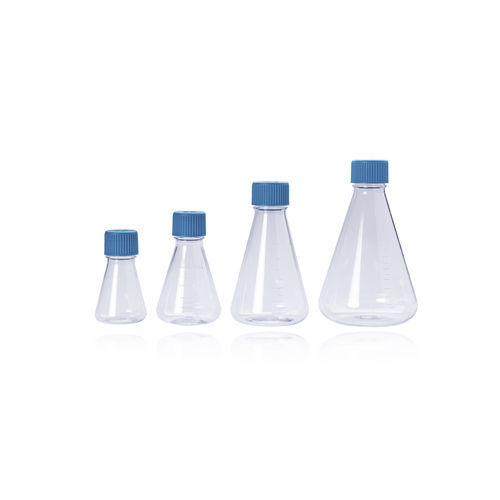 Колба клеточной культуры - 701001 - taizhou suntrine biotechnology co.,ltd - из стекла / градуированная / Эрленмейера