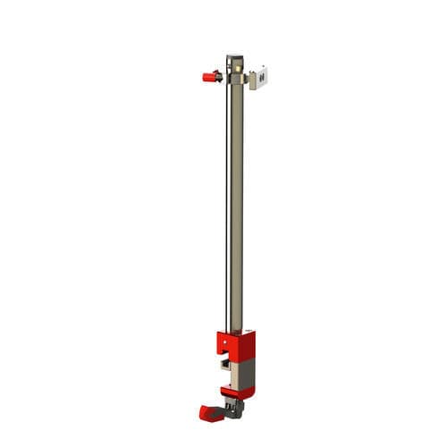 Стойка для сыворотки на рейке - 4363 - Stollenwerk - 2 крюка / для тележки со съемными носилками / с регулируемой высотой