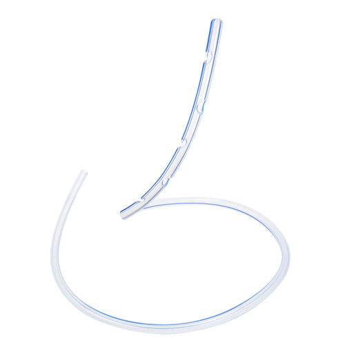Тубус дренажа - N01D0 series - Well Lead Medical - из силикона / перфорированный / прозрачный