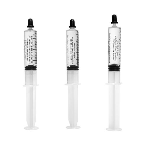 Шприц для воды - F02C0 series - Well Lead Medical - стерильный / безопасный / предварительно заполненный