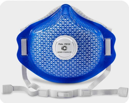 Защитная маска P2 - F810I - FIDO MASKS CO., LTD. - без латекса / с клапаном выдоха / с фильтром