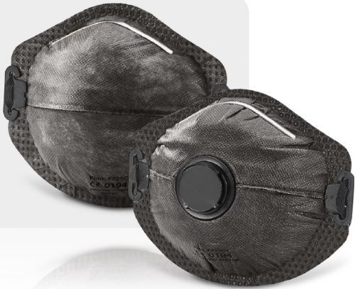 Маска FFP2 - F225C  - FIDO MASKS CO., LTD. - без латекса / с клапаном выдоха / с активным угольным фильтром